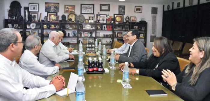 Machado Ventura Meets with the General Secretary of the FMLN