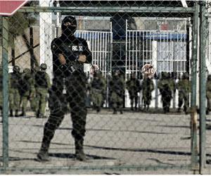 motín en el penal mexicano