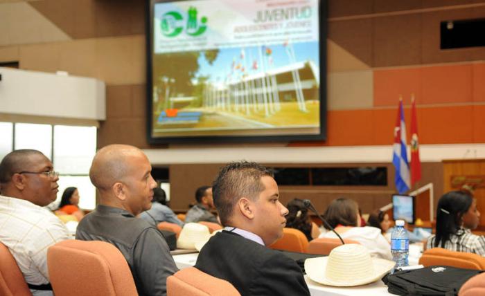 Congreso Internacional de investigadores sobre Juventud en el Palacio de Convenciones