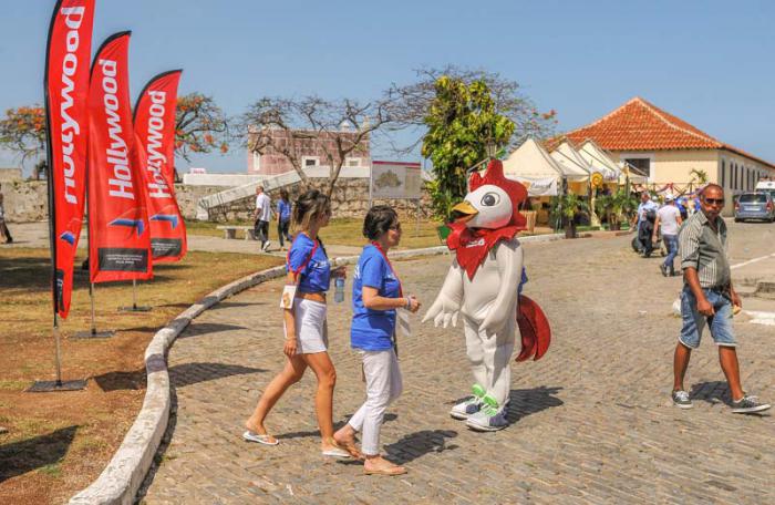 Feria de Turismo FIT CUBA 2016 desde la Fortaleza de San Carlos De La Cabaña