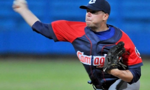 Yariel Rodríguez, autor del cero jit, es el primer lanzador con cinco victorias esta temporada.