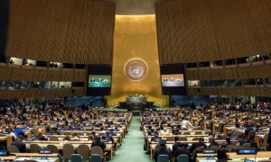 Periodo de sesiones de la Asamblea General de la ONU.