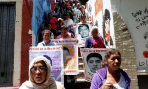 Ayotzinapa luego de casi dos años de pesquisas aún no hay rastro de los jóvenes desaparecidos.