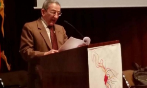 José Ramón Balaguer, miembro del Secretariado del Comité Central del Partido y Jefe de su Departamento de Relaciones Internacionales, impartió la conferencia Centroamérica y Caribe, la década ganada latinoamericana.