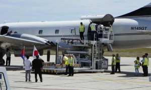 Ayuda humanitaria de Japón hacia municipios dañados en Guantánamo