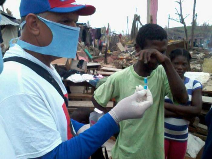 Brigada médica cubana Henry Reeve en Haití