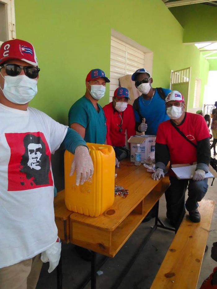 Brigada médica cubana Henry Reeve en Haití