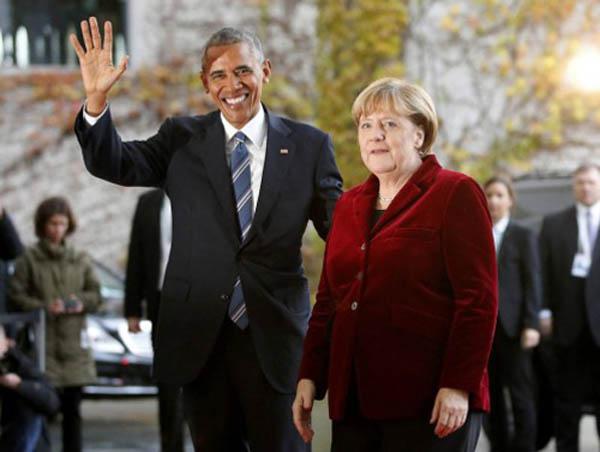 Merkel recibe a Obama en su última visita a Berlín