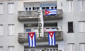 La Habana el domingo 27 de noviembre, dos días después de conocerce la noticia de la muerte del Comandante en Jefe Fidel Castro Ruz.