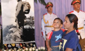 Homenaje Póstumo al Comandante en Jefe Fidel Castro Ruz, en la Plaza de la Revolución José Martí. 