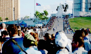 Plaza de la Revolucion-Honras fúnebres del Comándate en jefe Fidel Castro Ruz