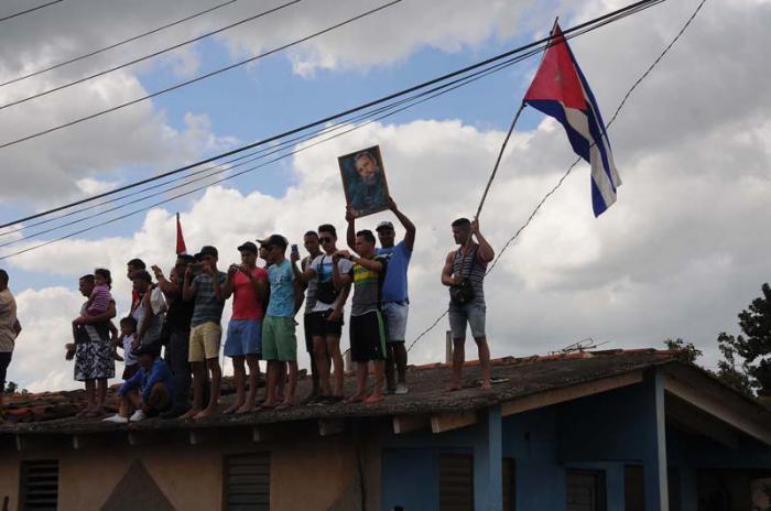 Cortejo funebre del Comandante en Jefe Fidel Castro Ruz.