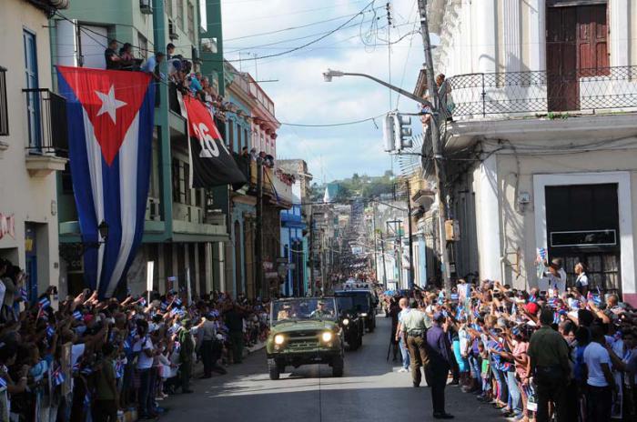 Cortejo funebre del Comandante en Jefe Fidel Castro Ruz. MATANZAS