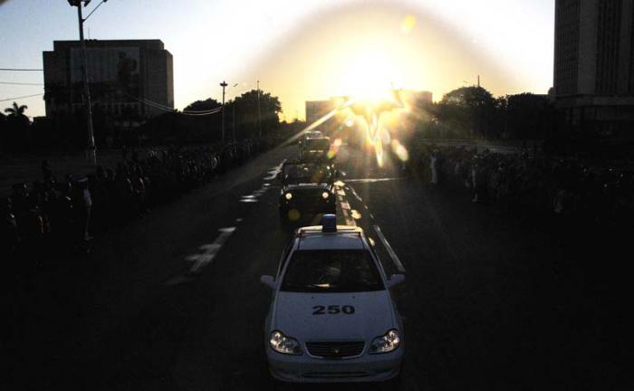 Cortejo funebre del Comandante en Jefe Fidel Castro Ruz.