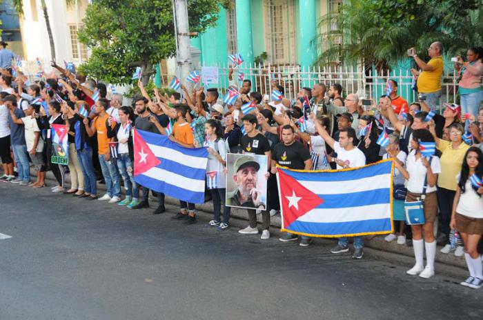 Cortejo funebre del Comandante en Jefe Fidel Castro Ruz.
