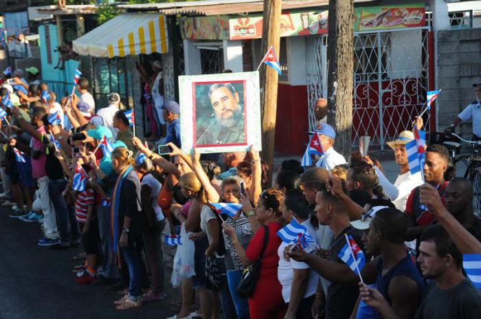 Cortejo funebre del Comandante en Jefe Fidel Castro Ruz.