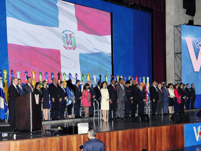 El presidente dominicano Danilo Medina pidio un minuto de silencio en homenaje al Comandante en Jefe Fidel Castro Ruz. 
