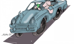 Eco grafia Carro