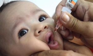 Vacunación antipolio.