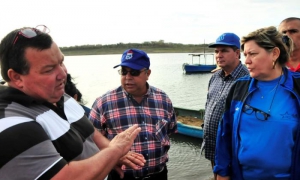 La presa Zaza aporta el 18 % de las capturas de agua dulce del país.