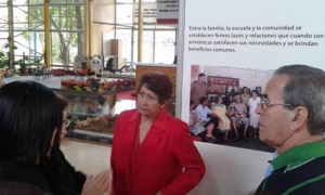 Inauguran pabellón de educación en expoCuba. Foto: Cortesía de ExpoCuba