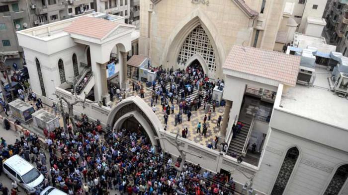 Templo de Tanta, Egipto, luego del atentado terrorista
