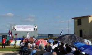 Tributo a Guiteras y Aponte en El Morrillo