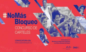 El Minrex y la ONDI convocan a concurso de carteles #NoMásBloqueo.