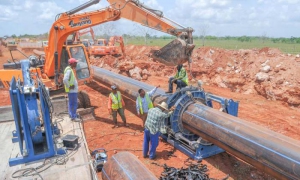 Recorrido por las zonas de la cuanca sur donde ocurriò la afectaciòn de la conductora de agua para la capital