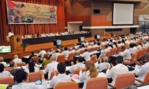1ra Conferencia Nacional de los trabajadores del Sindicato de la Salud