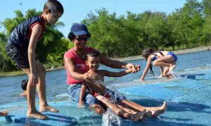 El complejo recreativo Vegas del río Bayamo fue sede de la apertura veraniega en la provincia de Granma. Foto: Armando Contreras Tamayo
