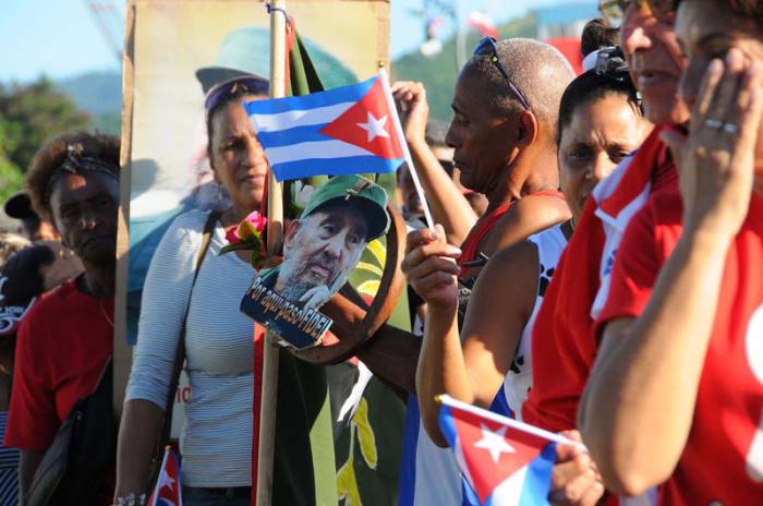 Peregrinación a Fidel.