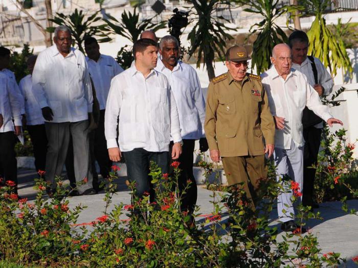 Peregrinación a Fidel.