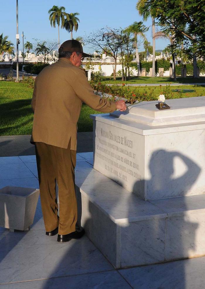 Peregrinación a Fidel.