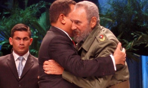 Chavez y Fidel
