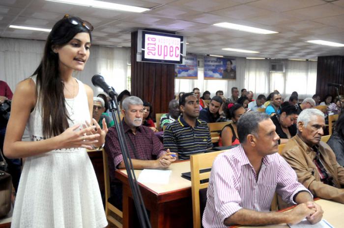 Asamblea de la UPEC en Guantánamo