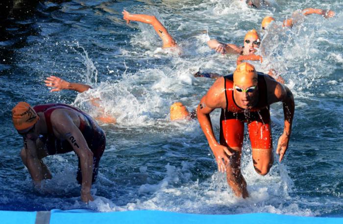 Triatlon 2018 elite Olimpico M Ganador Alexandre Nobre POR