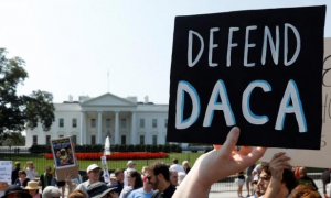 Cientos de miles de personas han salido a protestar en Estados Unidos contra el cierre de daca. foto: quartz
