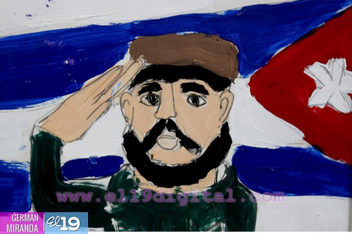 fidel dibujo