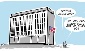 Embajada de Esatdos Unidos en Cuba caricatura