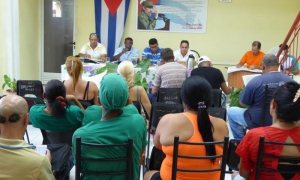 El pueblo cubano hace suyo el privilegio de aportar sus propuestas a la Carta Magna. Foto Del autor