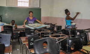 Preparación de las escuelas para el curso 2018-2019, Primaria Mario Muñoz Monroy, Centro Habana