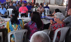 Amplio fue el apoyo de los trabajadores de la Salinera Joa a la consulta popular de la Constitución.