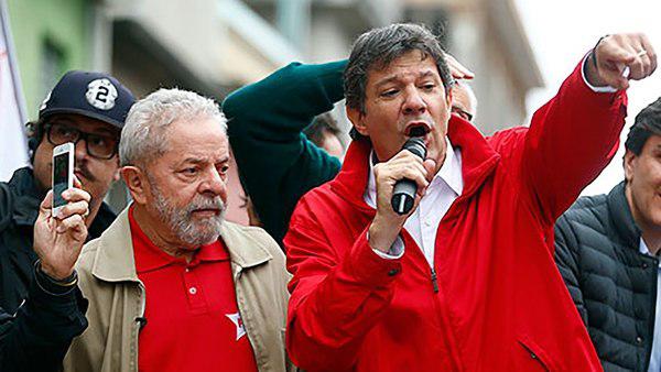 Lula y Haddad