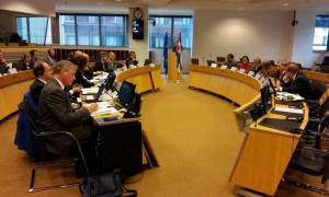El primer Diálogo sobre Medidas Coercitivas Unilaterales Cuba-Unión Europea tuvo lugar este 19 de 
noviembre. FOTO: @EmbacubaBélgica