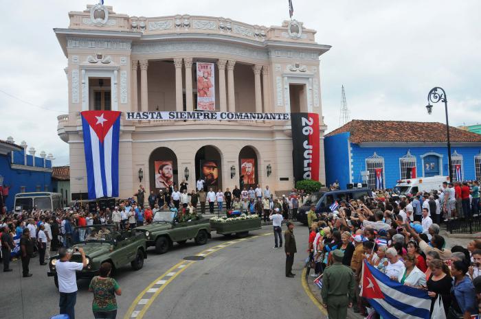 Cortejo funebre del Comandante en Jefe Fidel Castro Ruz. SS