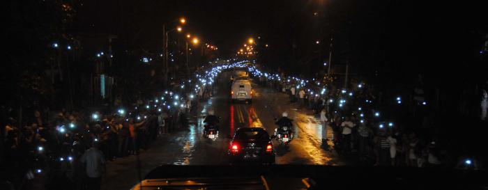 Cortejo funebre del Comandante en Jefe Fidel Castro Ruz. CAMAGUEY