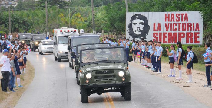 Cortejo funebre del Comandante en Jefe Fidel Castro Ruz. SS