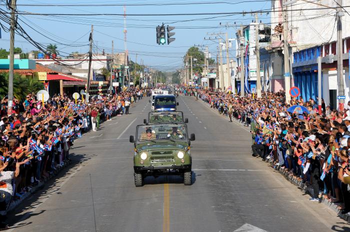 Cortejo funebre del Comandante en Jefe Fidel Castro Ruz.