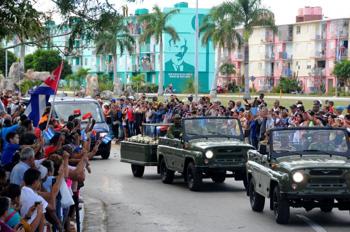 Cortejo funebre del Comandante en Jefe Fidel Castro Ruz. CAMAGUEY FLORIDA